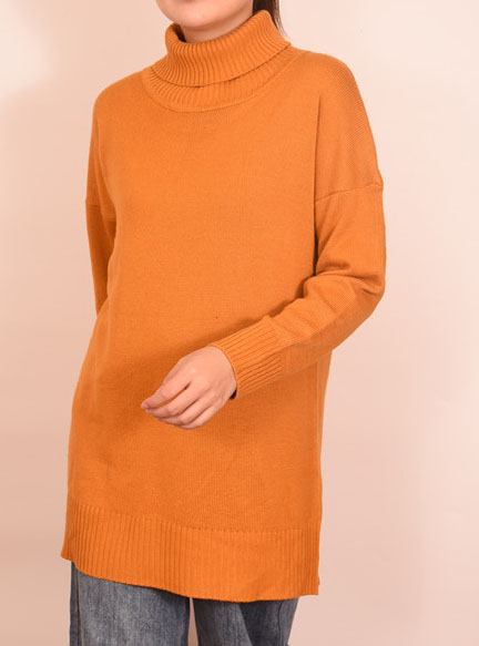 Ladies Turtle Neck Sweater – StockStories
