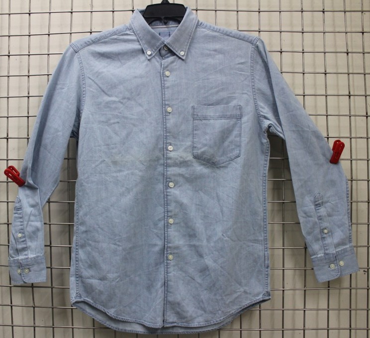 Men’s Denim Long Denim Shirt – StockStories