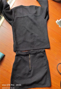 Ladies Quilted Set – Jacket + Skirt