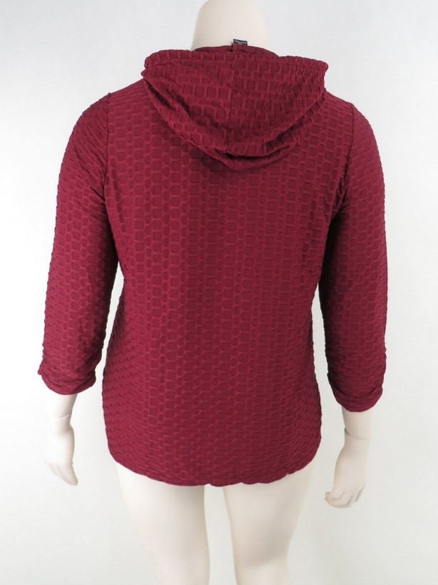 Ladies Plus and Regular Textured Top