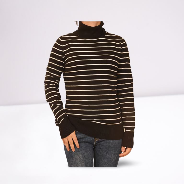 Ladies Stripe Sweater