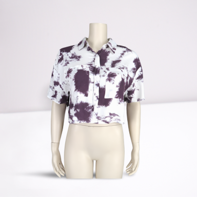 Ladies Printed Crop Top