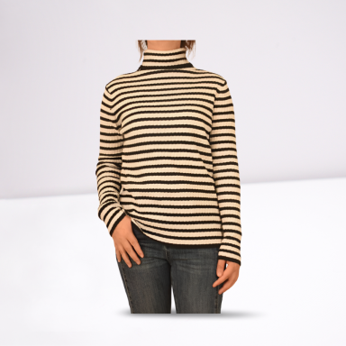 Ladies Stripe Sweater