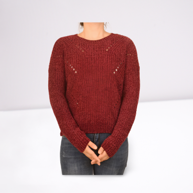 Ladies Chenille Sweater