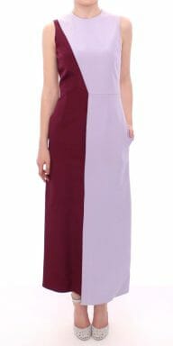 Purple Lavender Gown Maxi Silk Long Dress