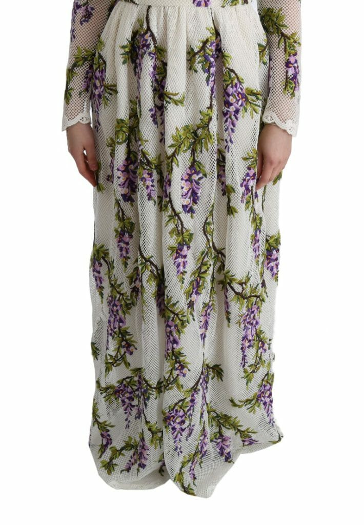 Mayoral Embroidered Dress - Natural White