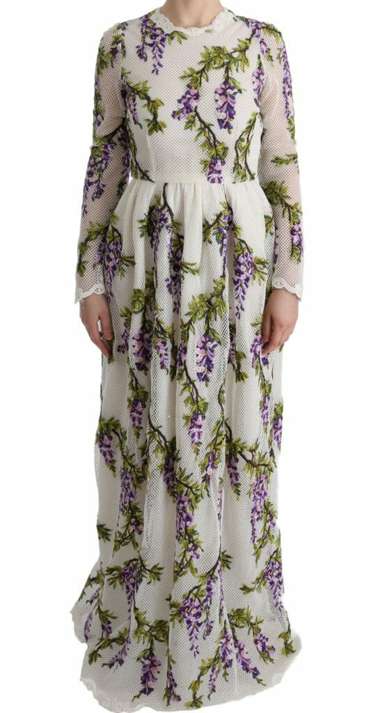 Mayoral Embroidered Dress - Natural White main image 1