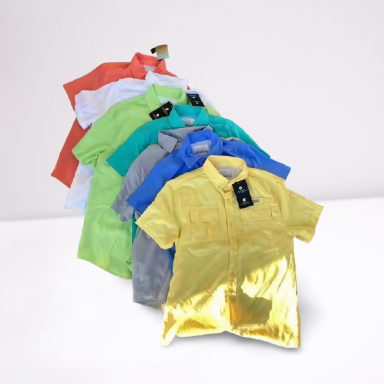 Mens Woven Short Sleeve Shirt