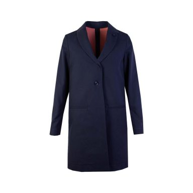 Blue Trench Cotton Coat