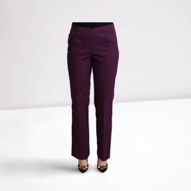 Violet High Waist Tapered Casual Pants