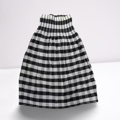 Ladies Stripe Woven Skirt