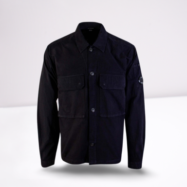 Black over Shirt with Maxi Pockets C.P. Company