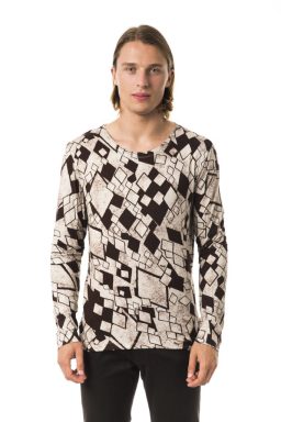 Beige Viscose T-Shirt