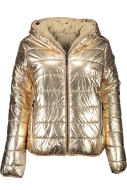 Gold Nylon Jackets & Coat