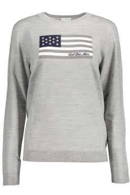 Gray Nylon Sweater