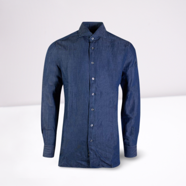 Blu Denim Regular Fit Shirt