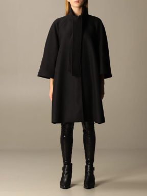 Love Moschino Black Wool Jackets & Women’s Coat