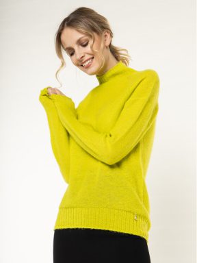 Green Polyamide Sweater