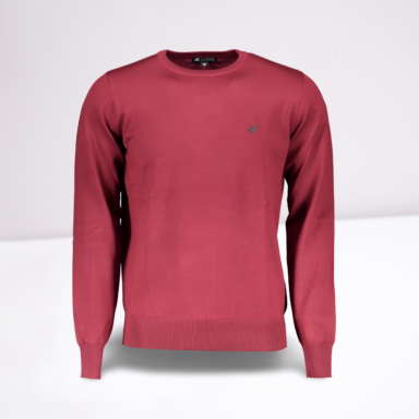 Red Nylon Sweater