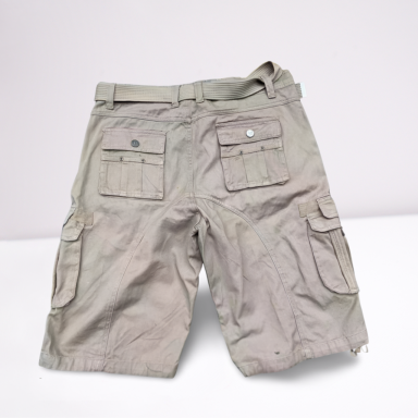 Mens Belted Cargo Pants