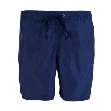 Blue Swim Short With Adjustable Strap