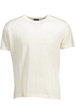 White Linen T-Shirt