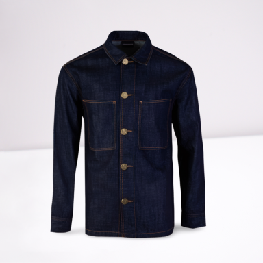 Blue Over Shirt Denim