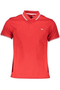 Red Cotton Polo Shirt