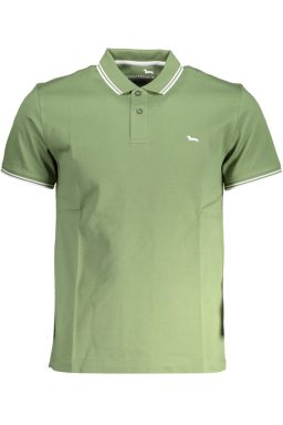 Green Cotton Polo Shirt