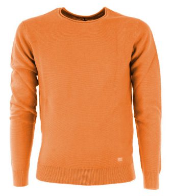 Orange Cotton Sweater