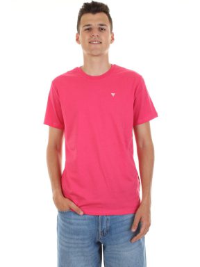 Fuchsia Cotton T-Shirt