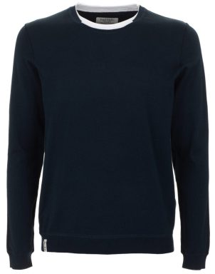 Blue Cotton Sweater