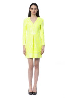 Yellow Polyamide Dress