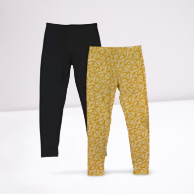 Girls Leggings  – 2 PC Pack