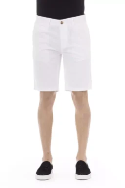 White Cotton Short