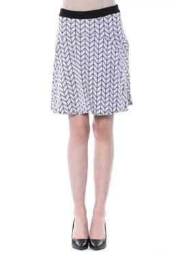 Black/White Acrylic Skirt