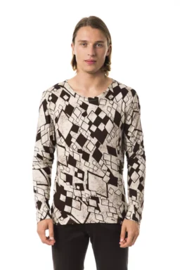 Beige Viscose T-Shirt