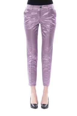 Violet Cotton Jeans & Pant