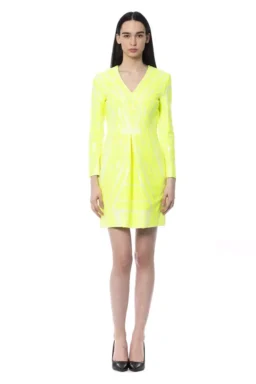 Yellow Polyamide Dress