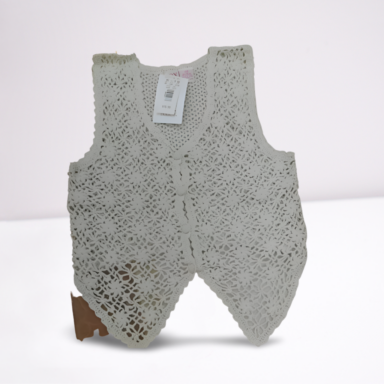 Girls Crochet Vest