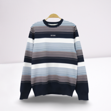 Mens Stripe Sweater