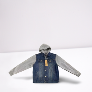 Ladies Denim Hoodie Jacket