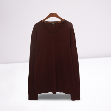 Velvet Perkins Sweater Prune - 77% (Organic) Cotton 18% Polyester