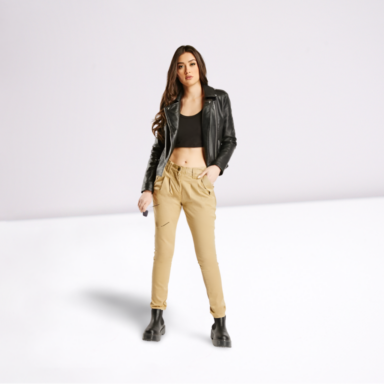 The LOFT Plus Side Zip High Waist Skinny Pant in Puppytooth