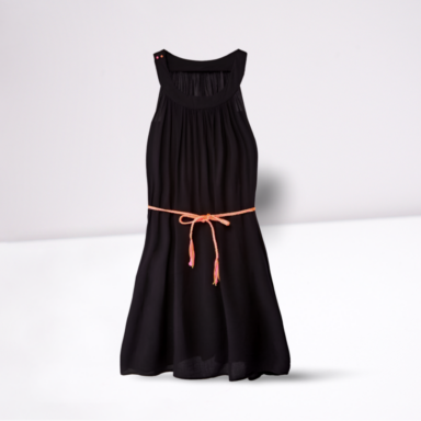 Rope Belted Tent Dress