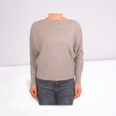 Ladies Horizontal Rib Sweater