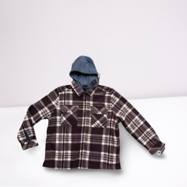 Mens Plaid Hoodie