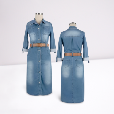 Girls Denim Dress