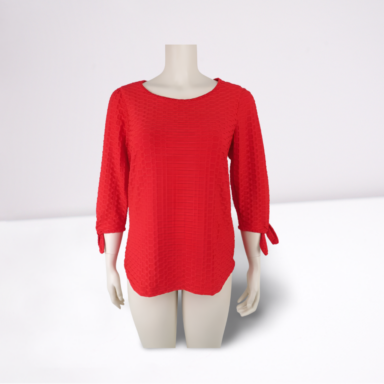 Ladies Plus Texture Top