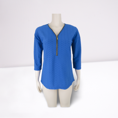 Ladies Plus Zip Top